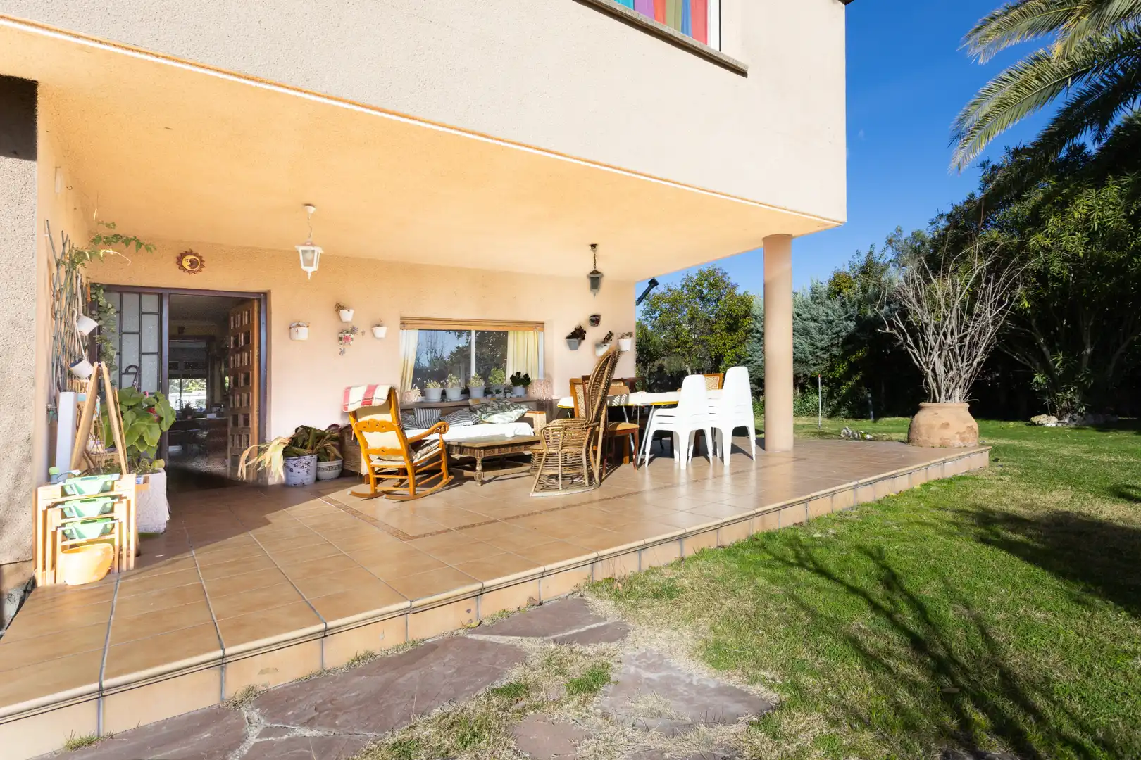 Terrace of Houses for sale in Villanueva de la Cañada  with Air Conditioner, Heating and Storage room