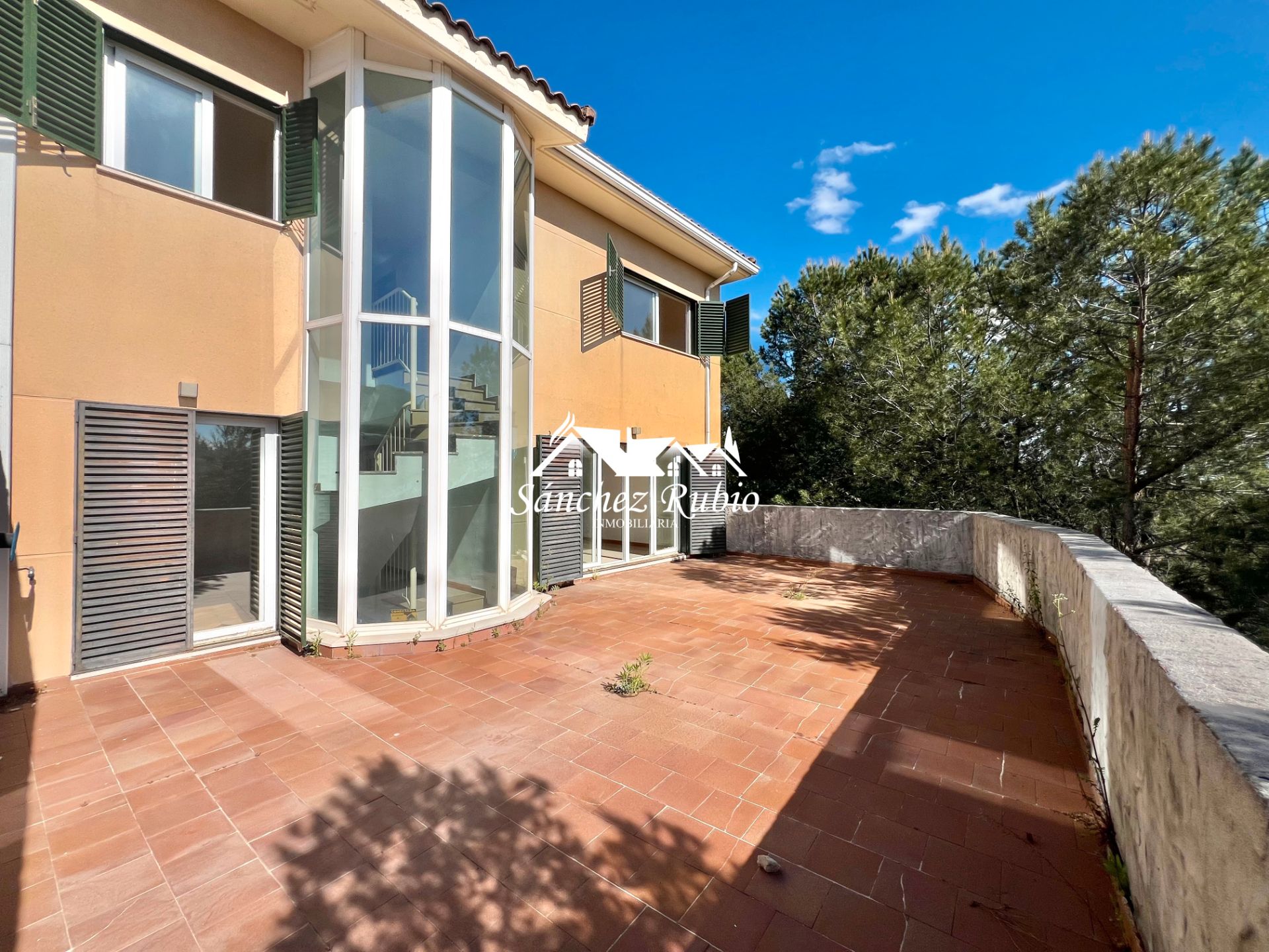 Terrace of Single-family semi-detached for sale in Galapagar  with Heating, Private garden and Parquet flooring