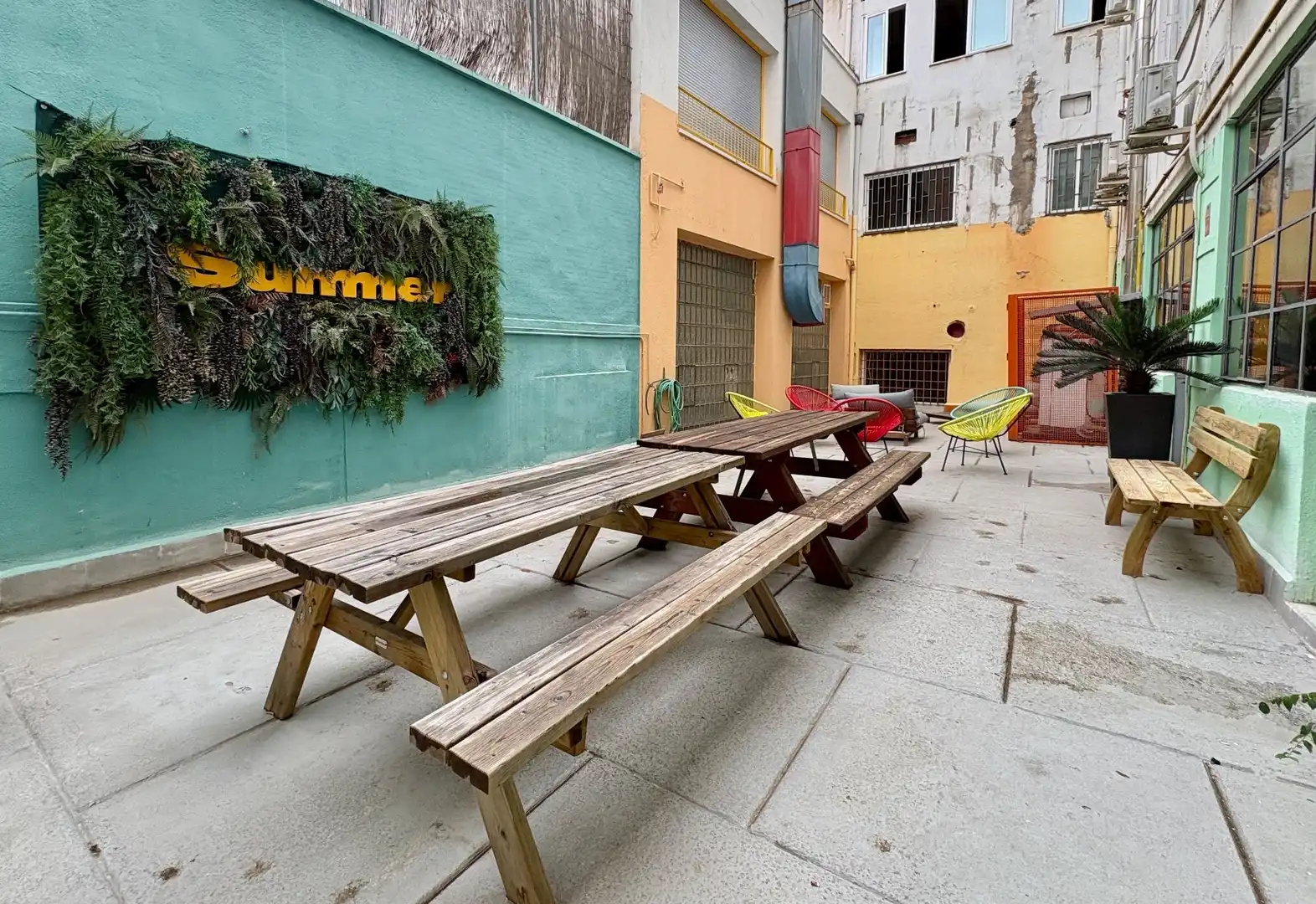 Terraza de Oficina de alquiler en Madrid con Aire acondicionado, Calefacción y Amueblado