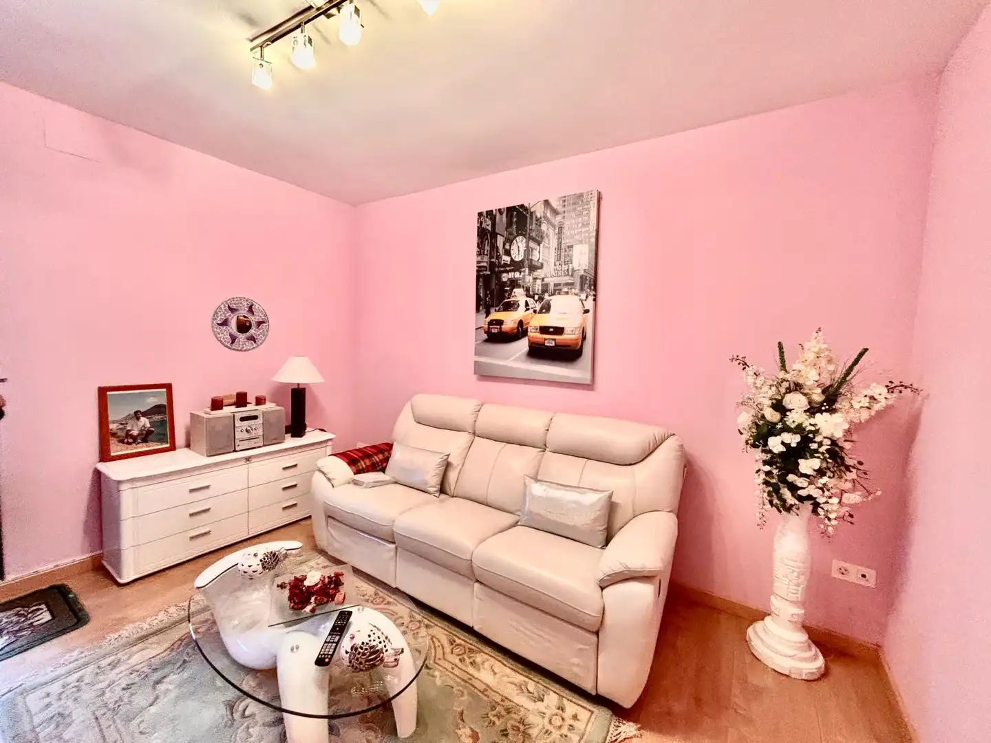 Sala de estar de Casa o chalet en venta en Turcia con Calefacción, Parquet y Terraza