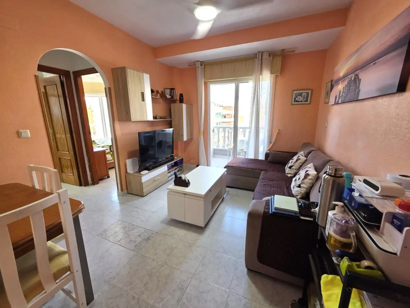 Sala de estar de Piso en venta en Torrevieja con Terraza