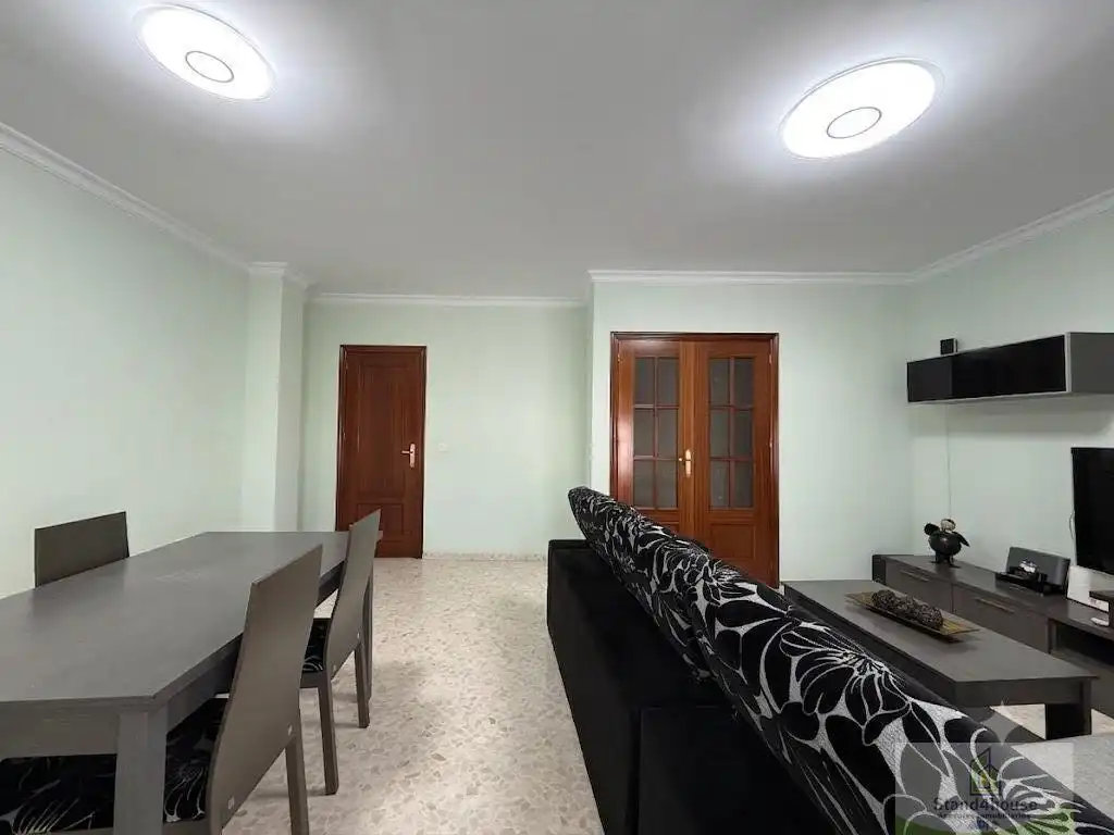 Dining room of Flat for sale in Bollullos Par del Condado  with Air Conditioner, Heating and Storage room
