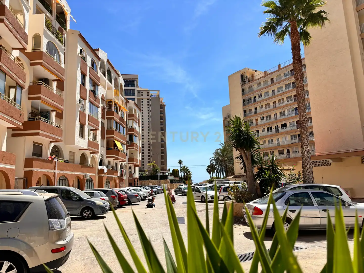 Vista exterior de Apartament de lloguer en Calpe / Calp amb Aire condicionat, Rentadora i Microones