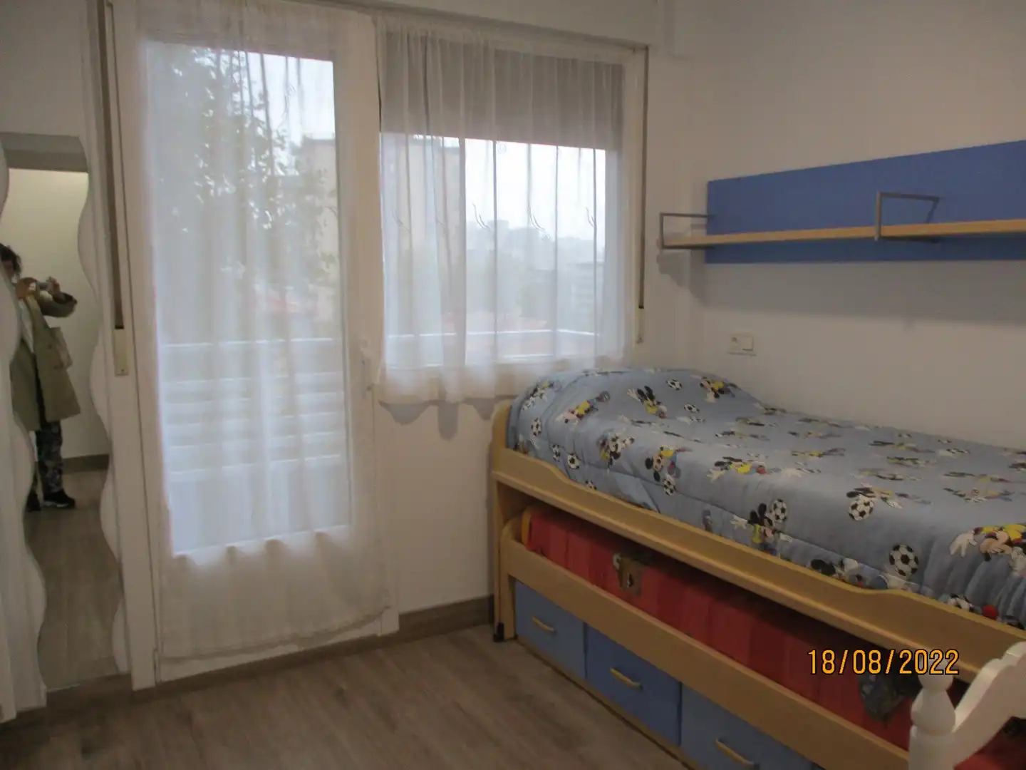 Schlafzimmer von Wohnung zur Miete in Donostia - San Sebastián  mit Heizung und Möbliert