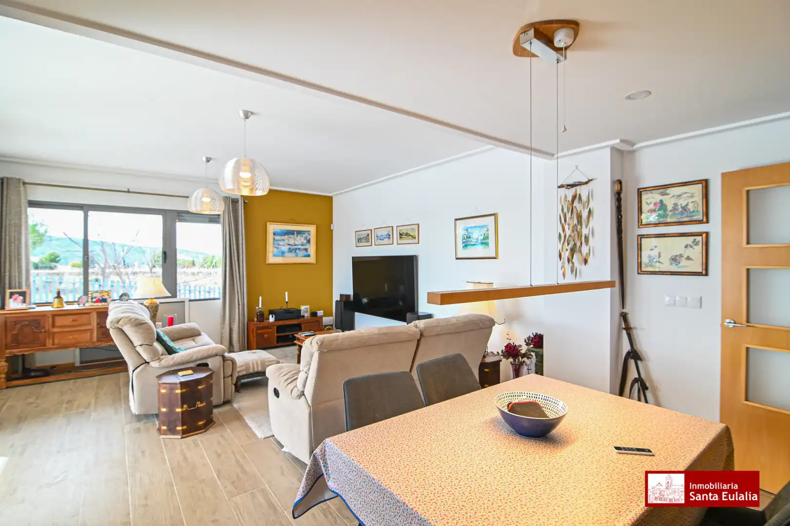 Sala de estar de Casa o chalet en venta en Aledo con Aire acondicionado, Calefacción y Terraza