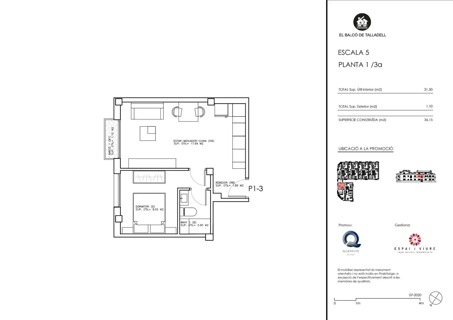 New build Flat with lift for sale in Carrer Dalt 69