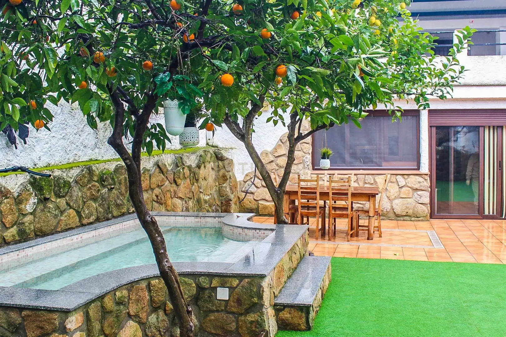 Terrassa de Casa o xalet en venda en Casas de Don Pedro amb Traster i Piscina