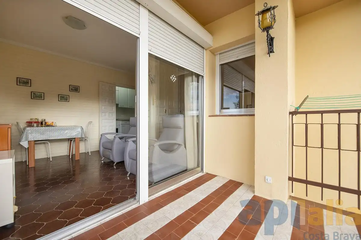 Terraza de Apartamento en venta en Castell d'Aro, Platja d'Aro i s'Agaró con Terraza y Amueblado