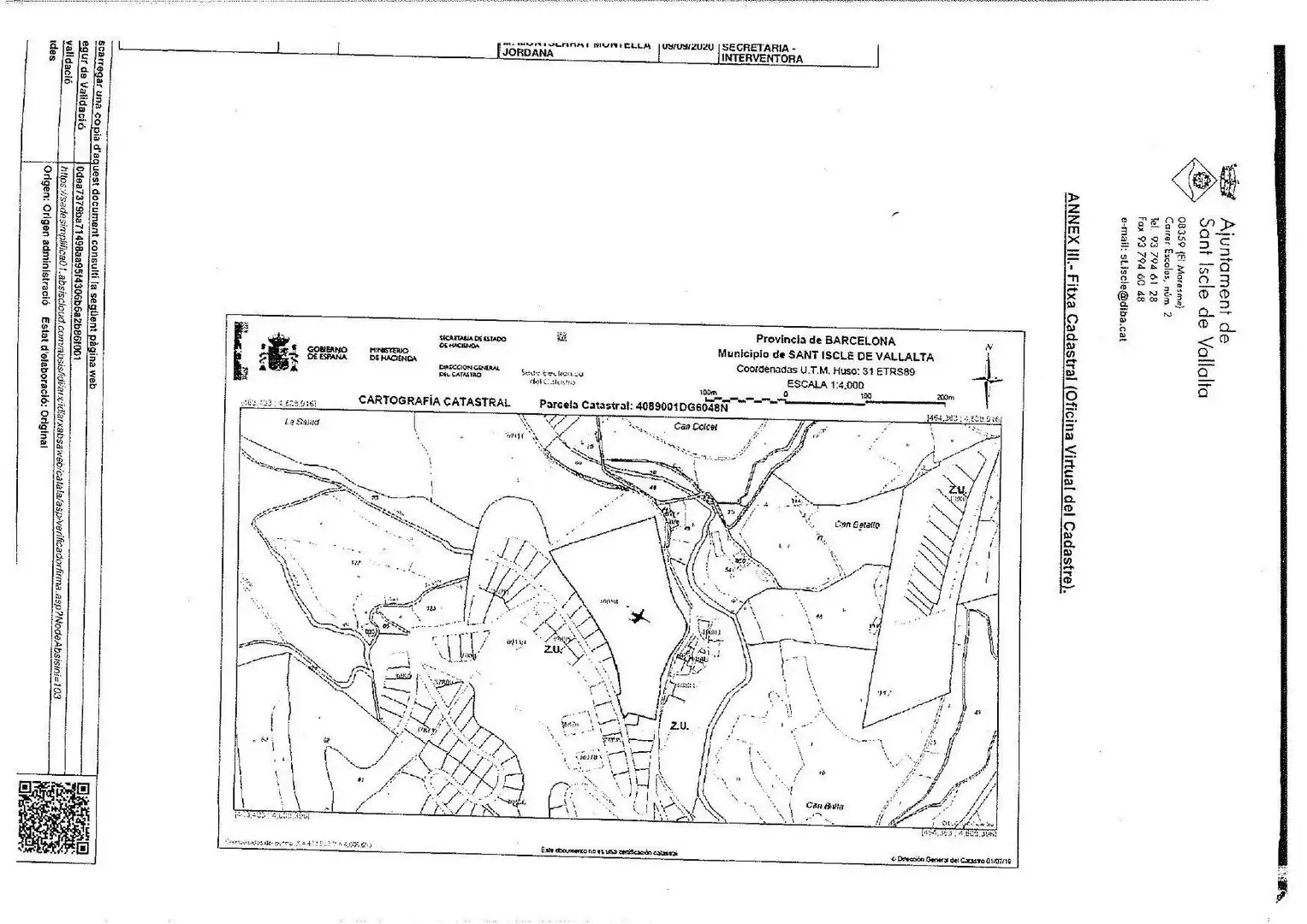 Terreno residencial en venta en Sant Iscle de Vallalta, imagen 2