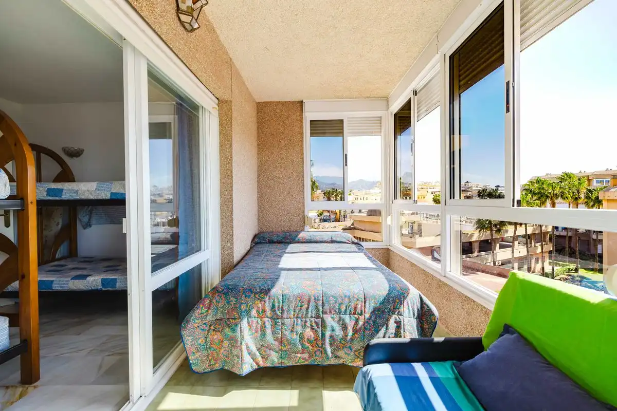 Balcony of Flat for sale in Torrox  with Air Conditioner, Heating and Private garden