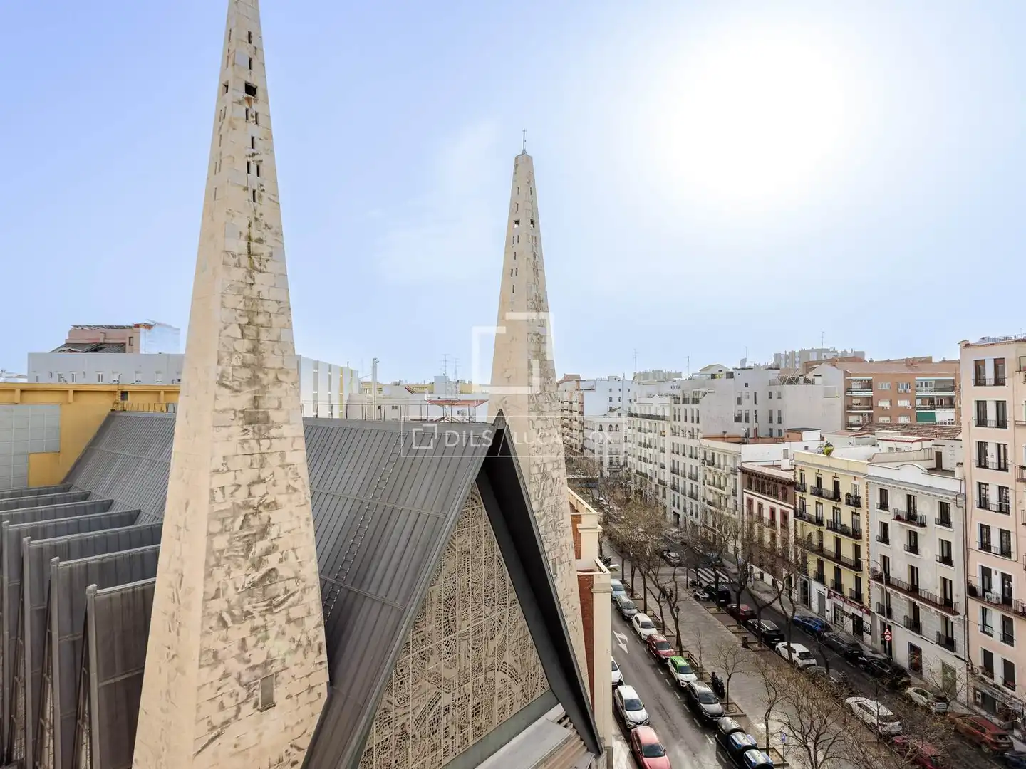 Exterior view of Flat for rent in Madrid  with Air Conditioner, Heating and Terrace