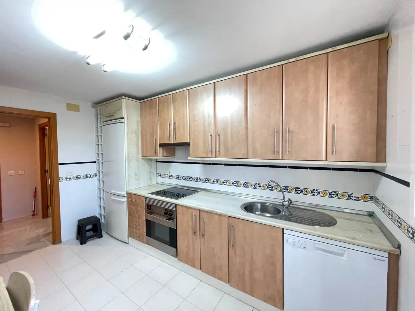Cocina de Piso de alquiler en Málaga con Terraza, Trastero y Horno