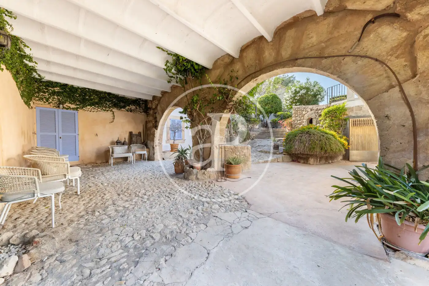 Vista exterior de Casa o xalet en venda en  Palma de Mallorca amb Aire condicionat, Calefacció i Jardí privat