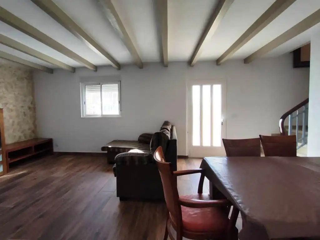 Living room of Houses for sale in Binéfar  with Air Conditioner, Heating and Parquet flooring