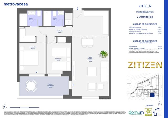 Piso en Venta en José Ortega y Gasset, Cruz del Humilladero, , Mála en Distrito Zeta - Recinto Ferial Cortijo de Torres