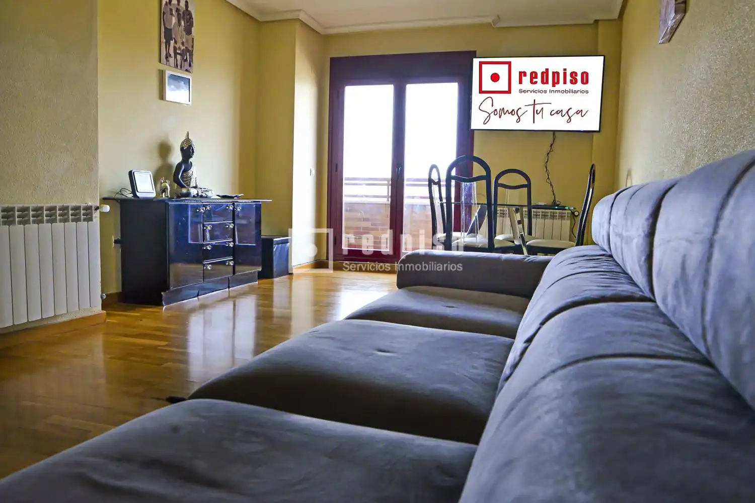 Sala de estar de Piso en venta en Seseña con Calefacción, Jardín privado y Terraza