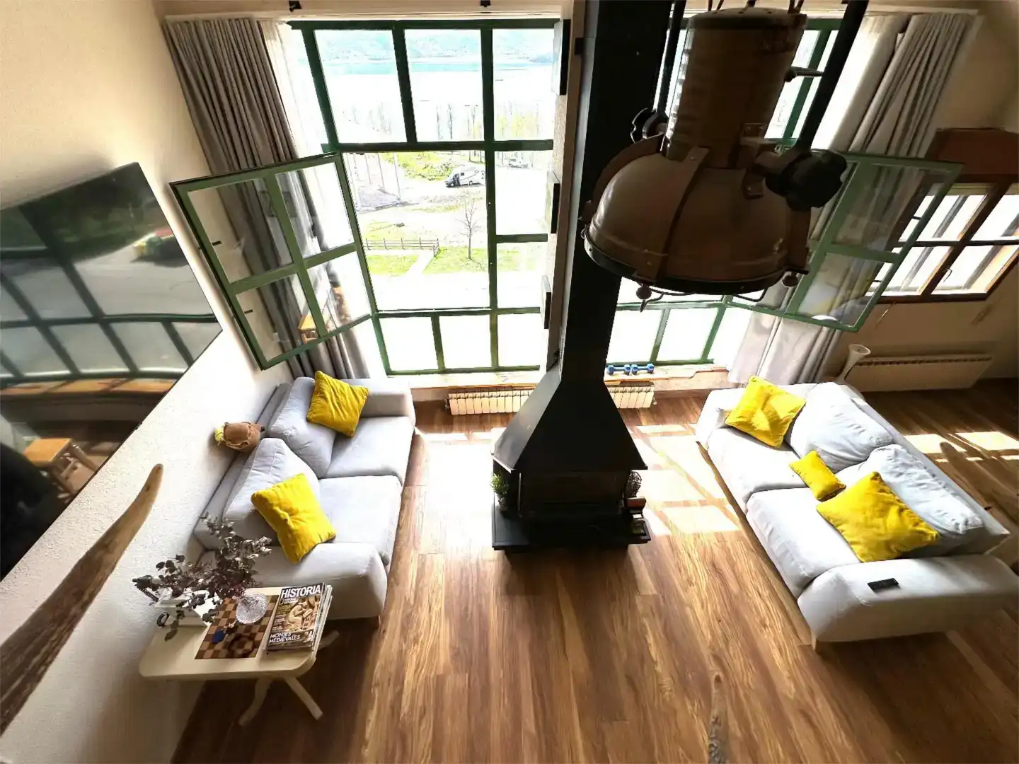Sala de estar de Piso en venta en Riaño con Trastero y Amueblado