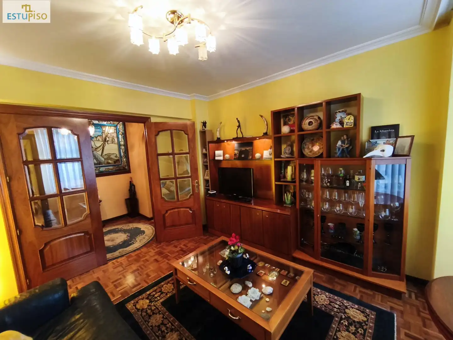 Living room of Flat for sale in Ensanche