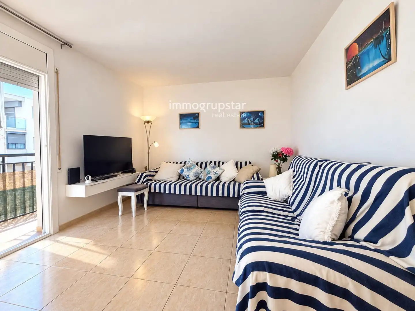 Sala de estar de Piso en venta en Sant Antoni de Calonge