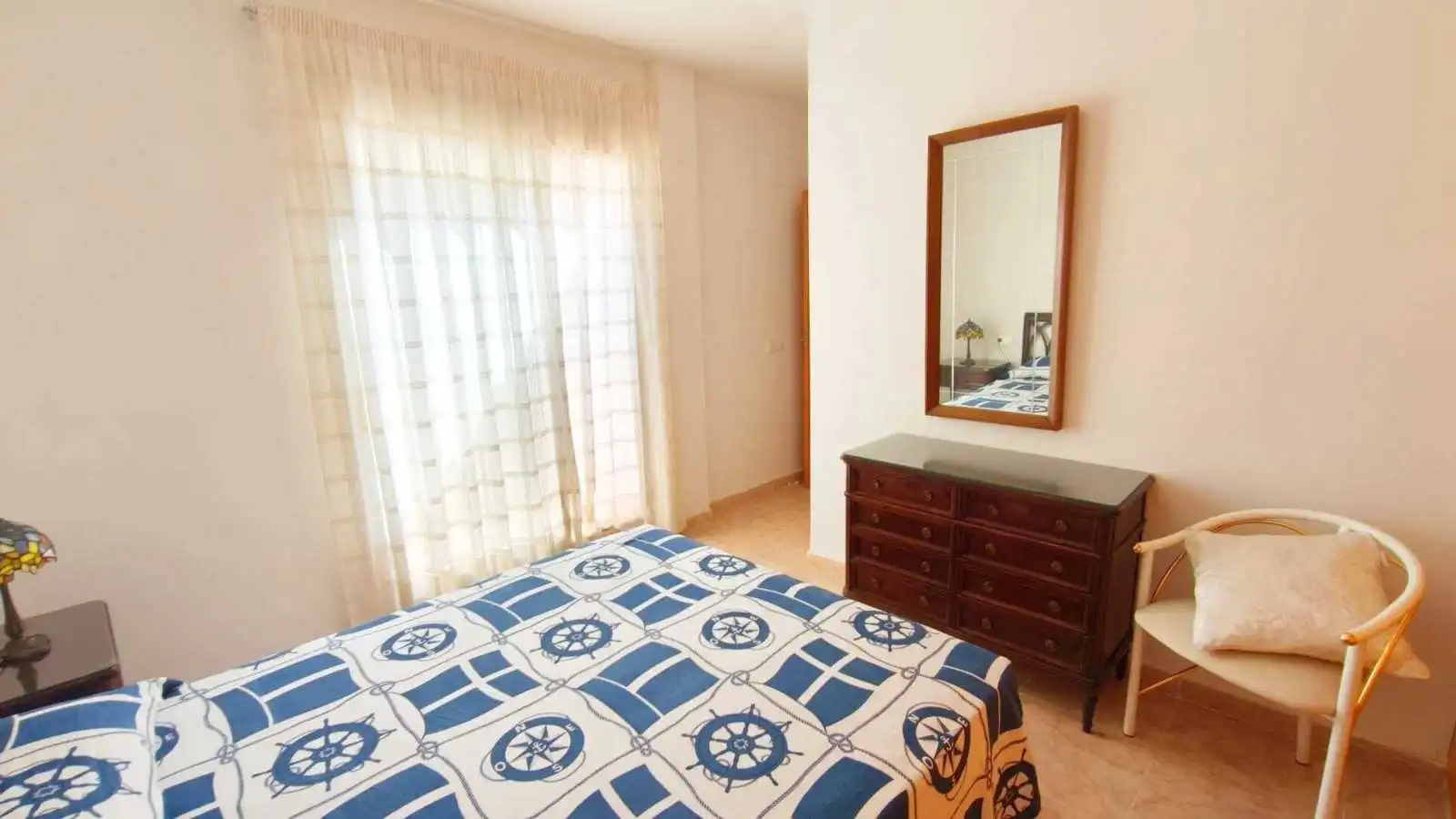 Bedroom of Detached homes for sale in Cullera  with Air Conditioner, Terrace and Swimming Pool