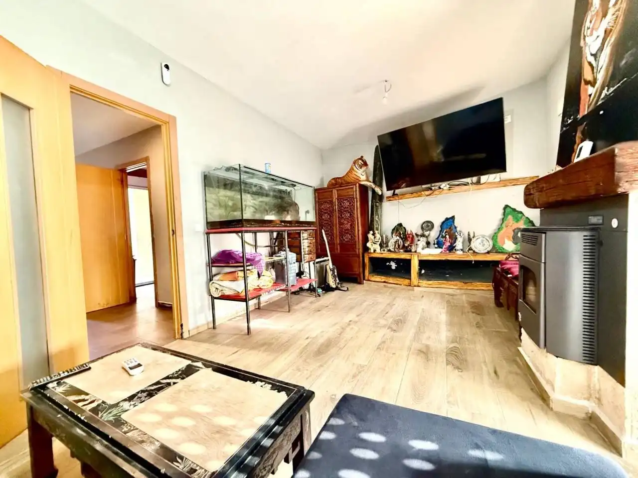 Sala d'estar de Casa adosada en venda en Numancia de la Sagra amb Calefacció i Alarma