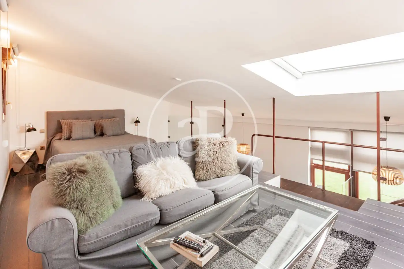 Sala d'estar de Casa o xalet en venda en Ciudalcampo amb Aire condicionat, Calefacció i Jardí privat