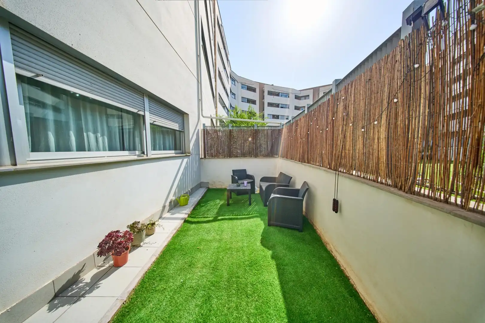 Terrasse von Wohnung zum Verkauf in Granada mit Heizung, Privatgarten und Gemeinschaftspool