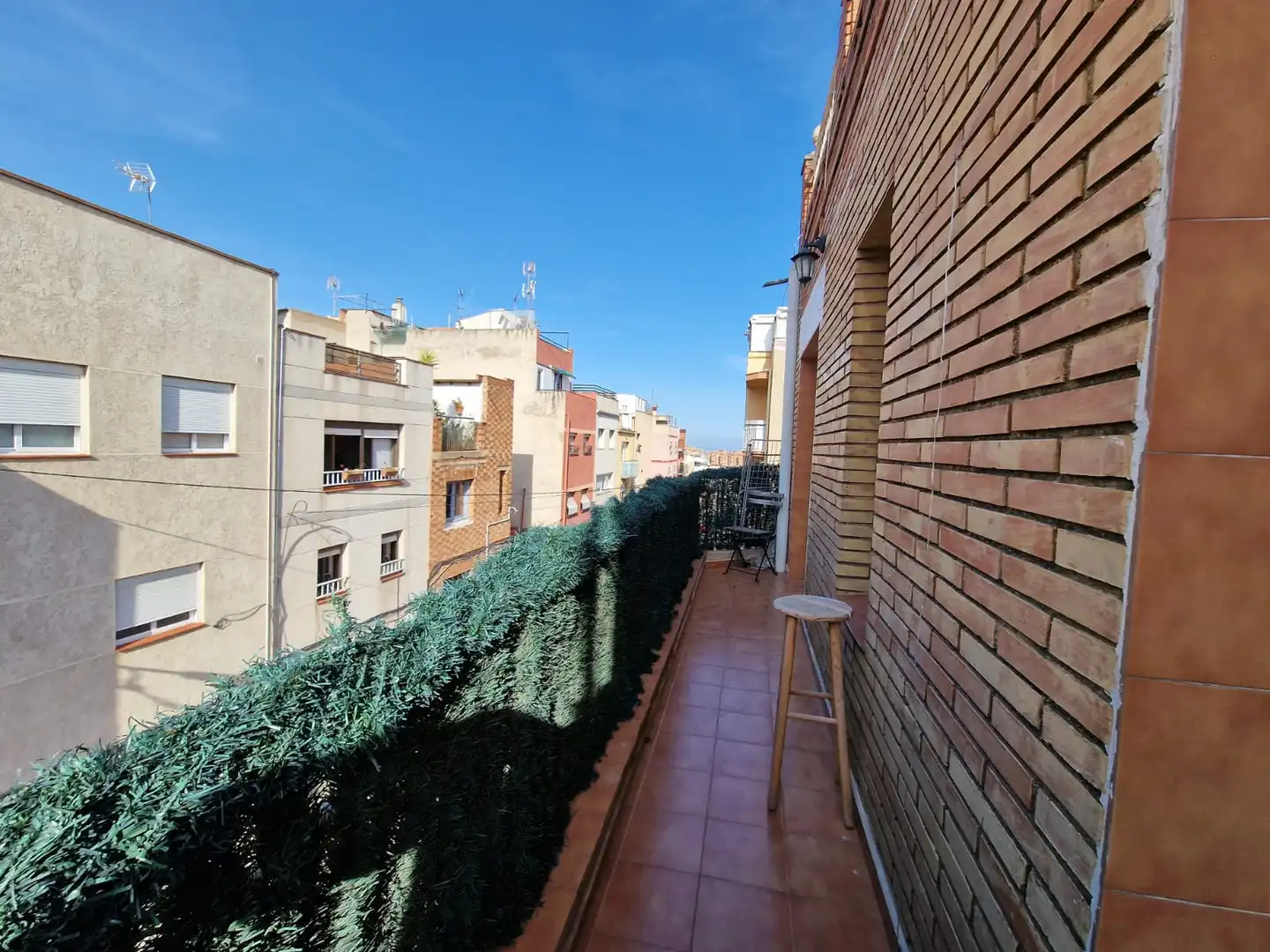 Terraza de Piso en venta en Badalona con Trastero, Horno y Balcón