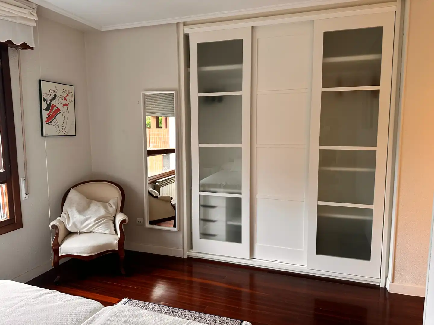 Bedroom of Flat for rent in Santander  with Heating, Parquet flooring and Terrace
