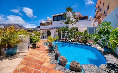 Exterior view of House or chalet for sale in Santiago del Teide  with Swimming Pool and Community pool