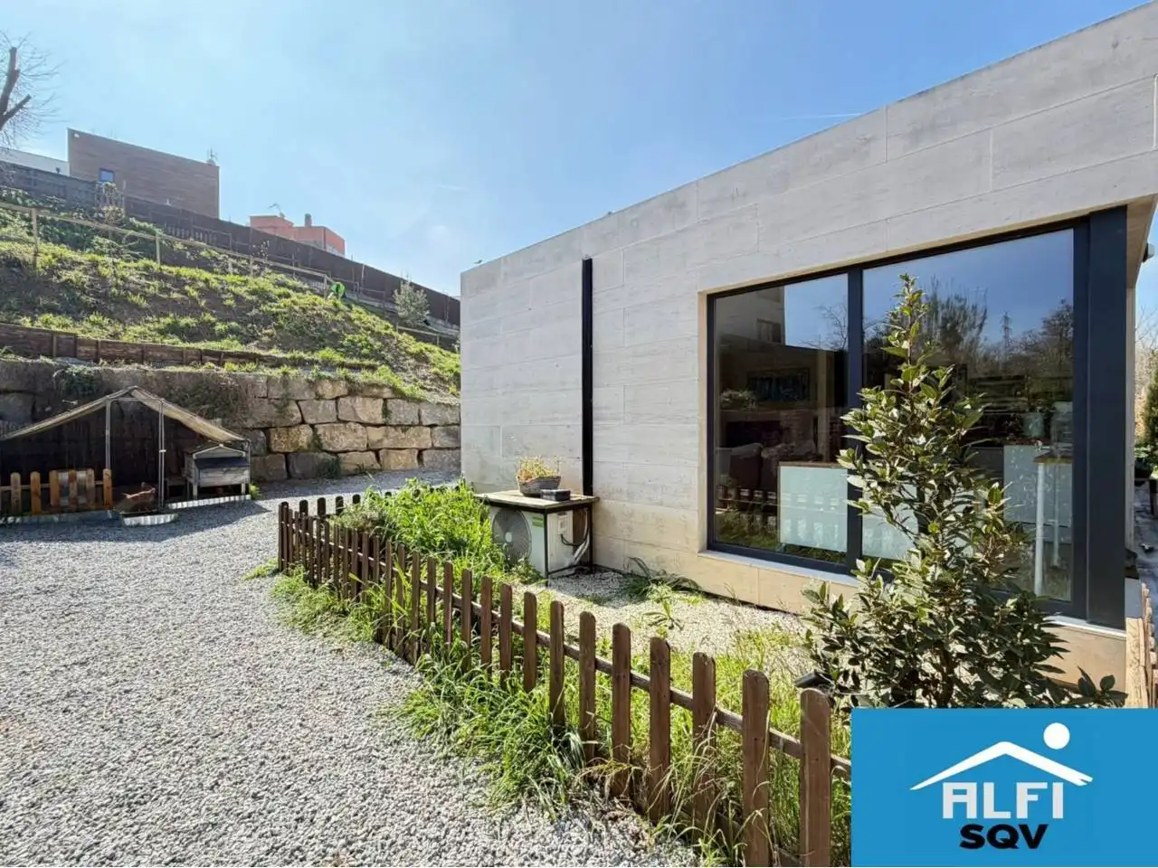 Vista exterior de Casa o xalet en venda en Sant Quirze del Vallès amb Aire condicionat, Calefacció i Jardí privat
