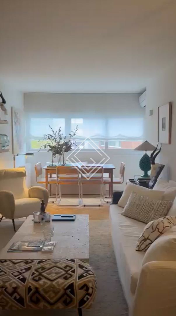 Dining room of Flat to rent in  Madrid Capital  with Air Conditioner, Heating and Community pool