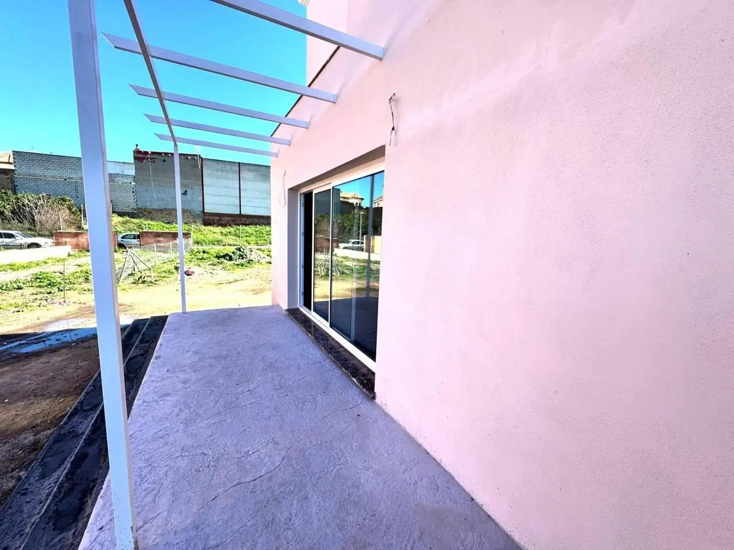 Terraza de Casa o chalet de alquiler en Guillena con Aire acondicionado y Amueblado