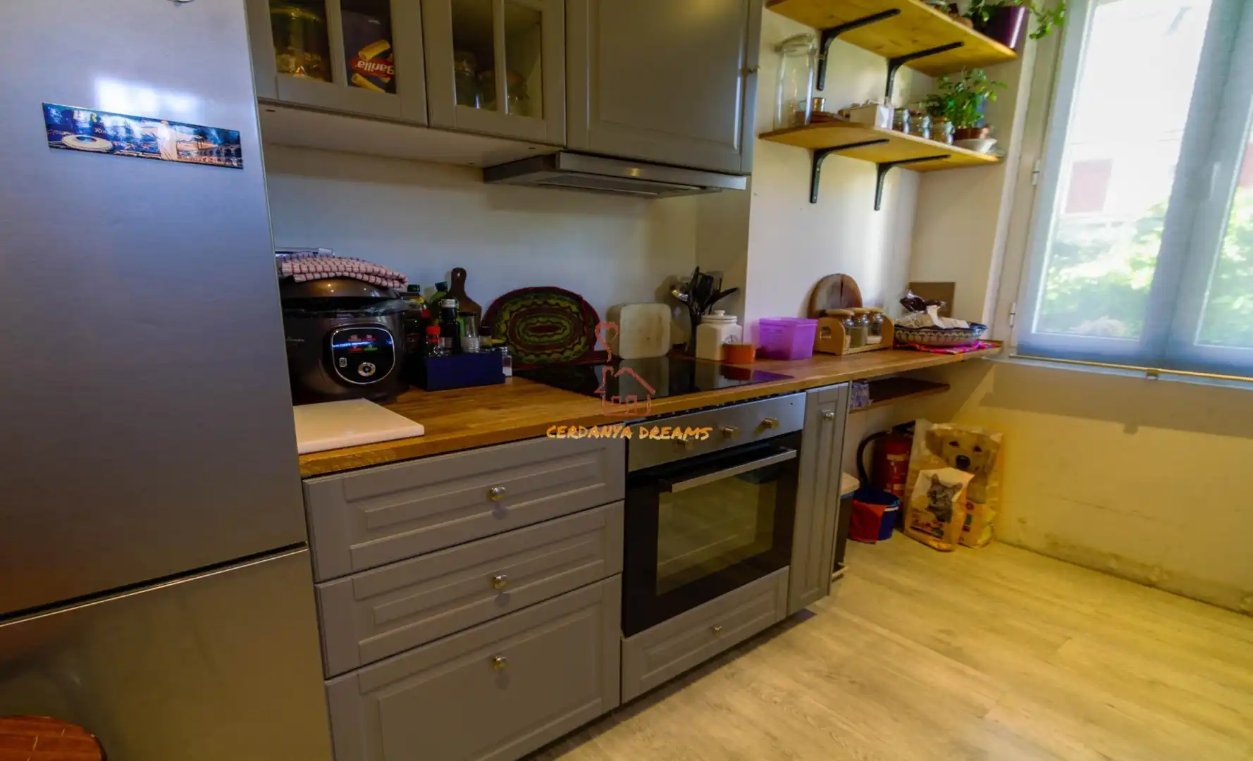 Cocina de Casa adosada en venta en Enveitg con Calefacción, Jardín privado y Parquet