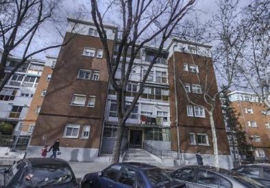 Exterior view of Flat for sale in  Madrid Capital  with Terrace