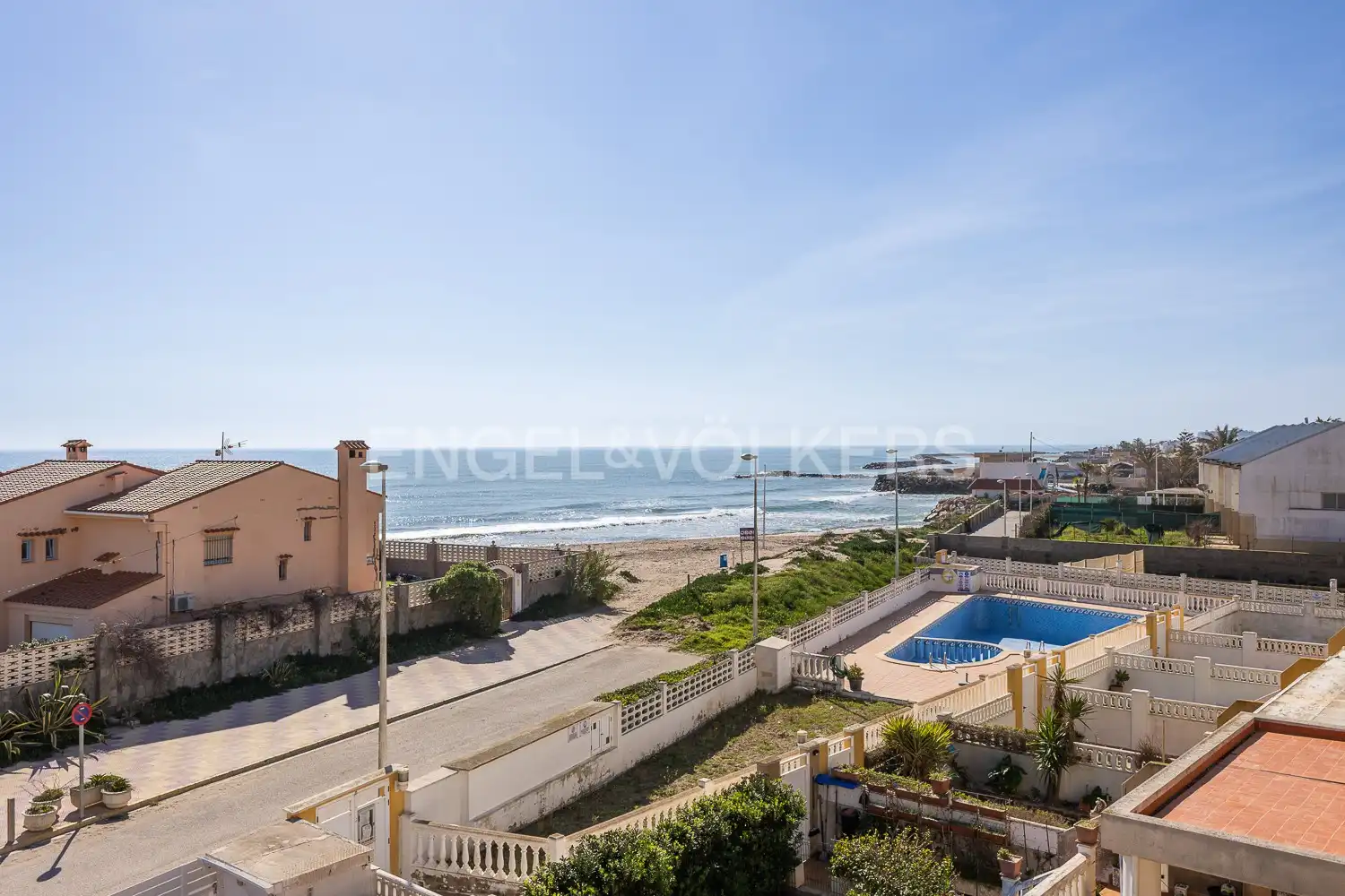 Exterior view of Houses for rent in Cullera  with Air Conditioner, Heating and Private garden