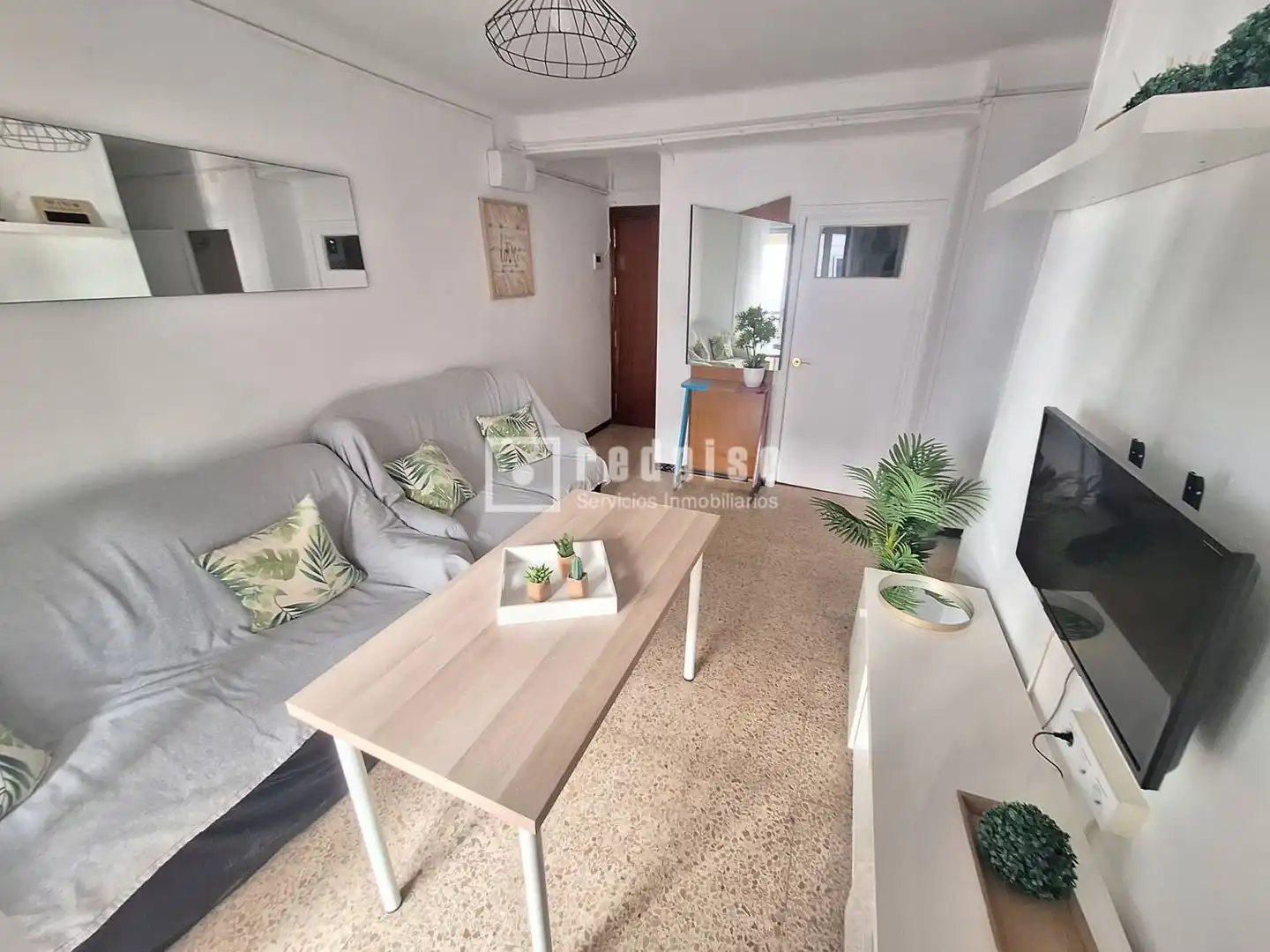 Sala d'estar de Pis de lloguer en Sevilla amb Aire condicionat, Calefacció i Terrassa