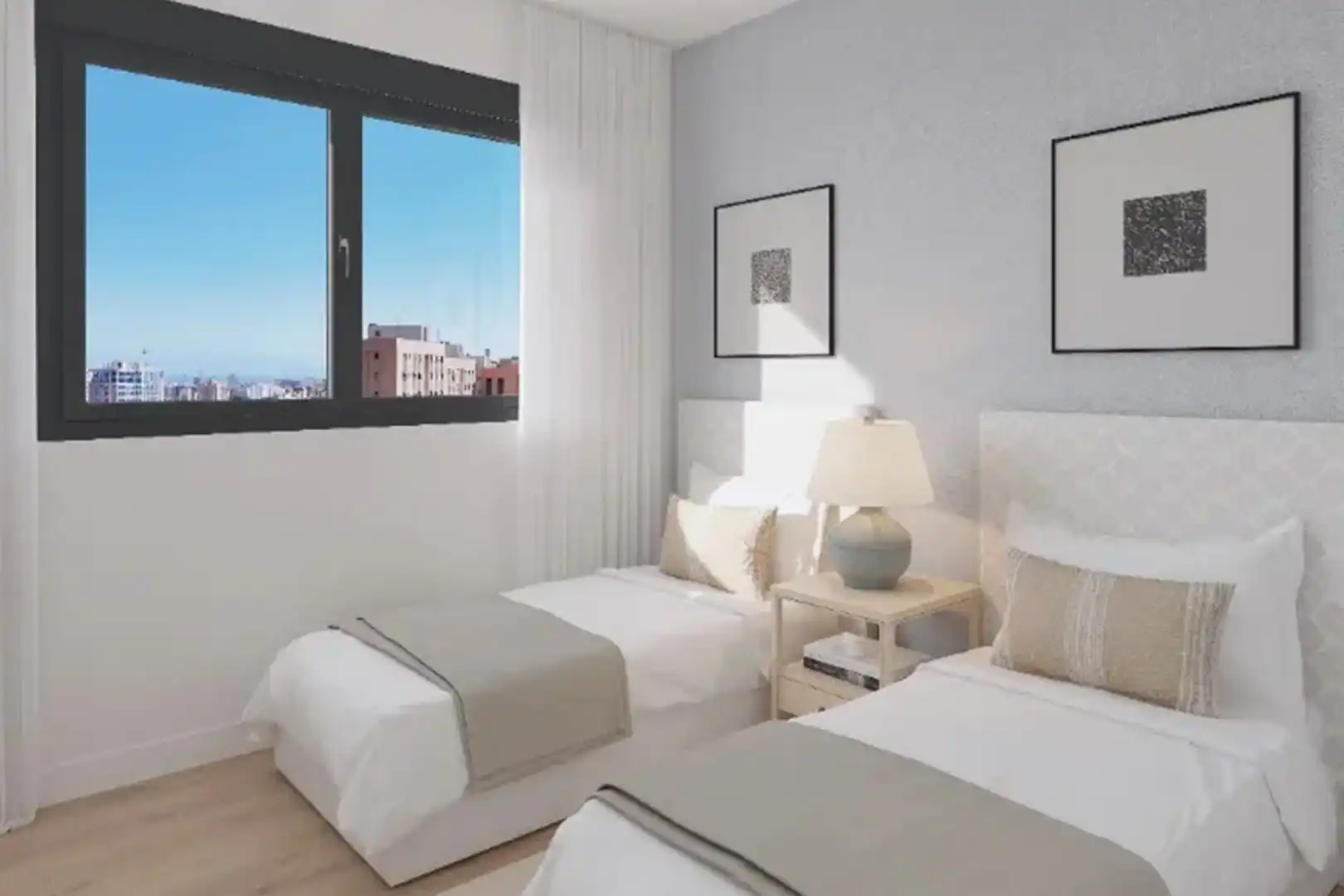 Bedroom of Attic for sale in Alicante / Alacant  with Air Conditioner, Private garden and Terrace
