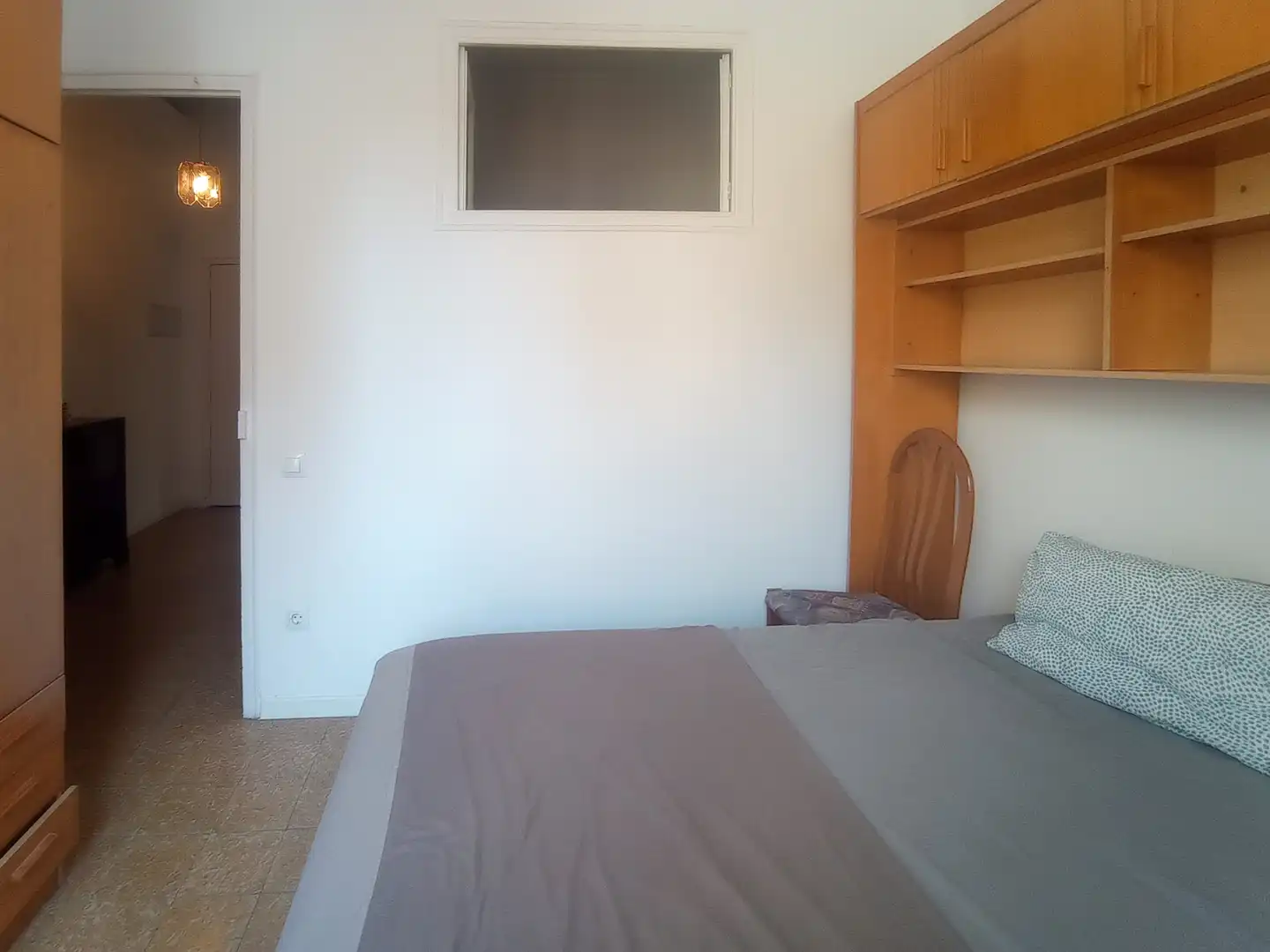 Bedroom of Flat for sale in Barcelona  with Air Conditioner, Balcony and Alarm