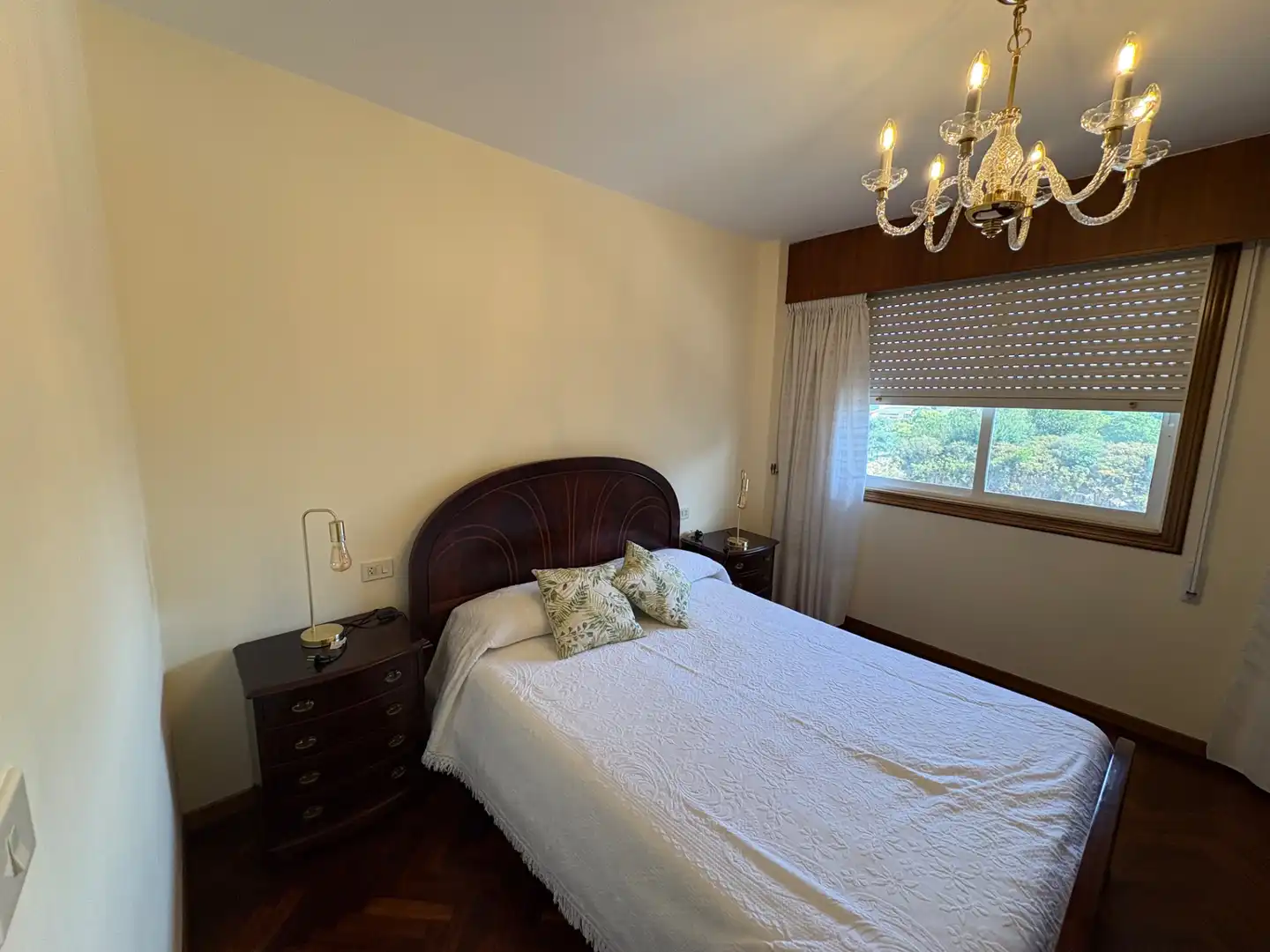 Schlafzimmer von Wohnung zur Miete in A Coruña Capital  mit Möbliert, Ofen und Waschmaschine