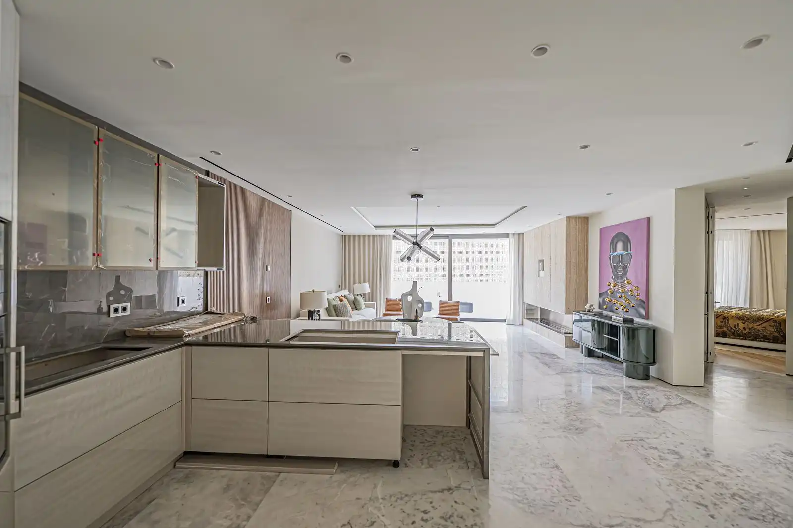 Cocina de Apartamento en venta en Marbella con Aire acondicionado, Terraza y Trastero