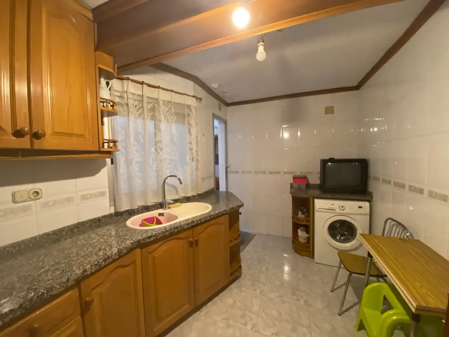 Kitchen of Flat for sale in Gandia  with Air Conditioner, Heating and Furnished