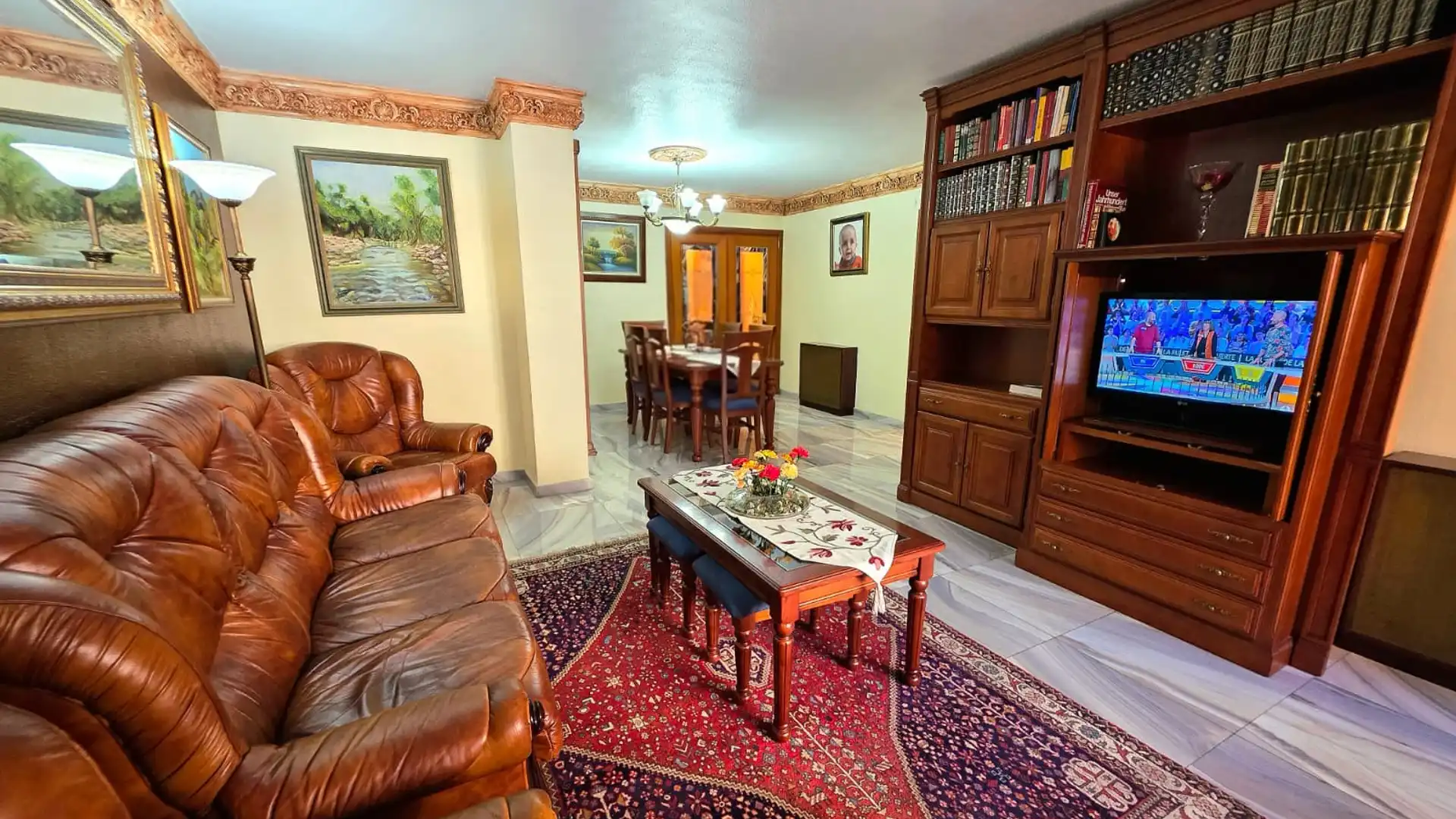 Living room of Flat for sale in Alicante / Alacant  with Air Conditioner, Terrace and Swimming Pool