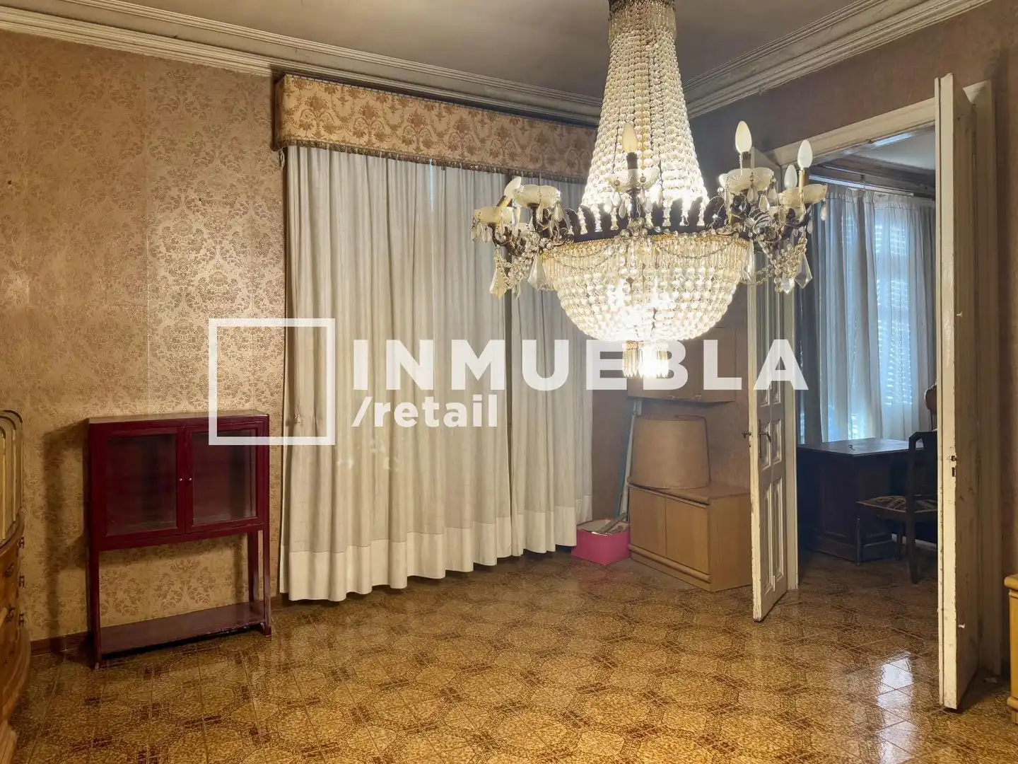 Schlafzimmer von Wohnung zum Verkauf in Barcelona mit Heizung, Terrasse und Balkon
