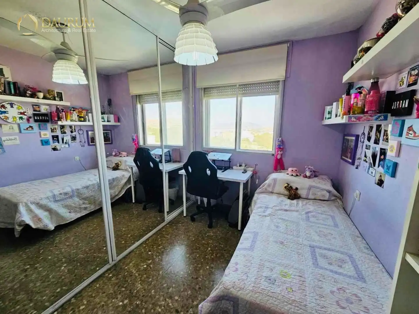 Bedroom of Flat for sale in Málaga  with Air Conditioner, Heating and Terrace