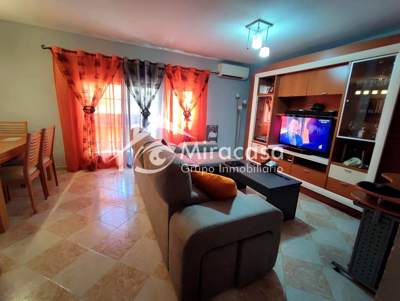 Sala de estar de Piso en venta en  Madrid Capital con Aire acondicionado, Calefacción y Terraza