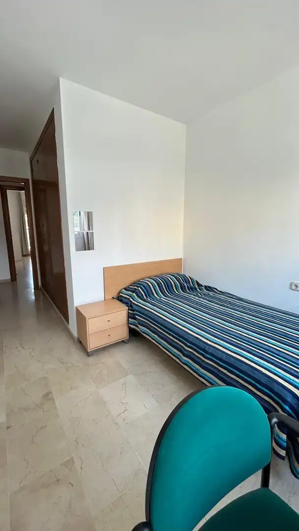 Bedroom of Flat for rent in Algeciras  with Air Conditioner, Furnished and Pets allowed