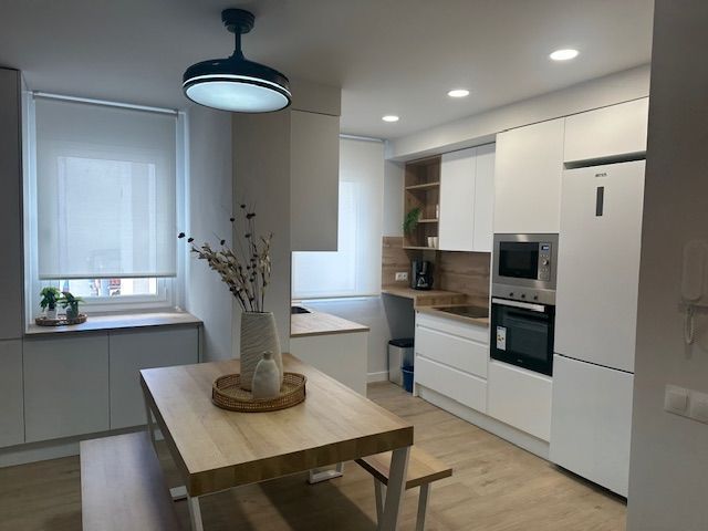 Cuina de Pis de lloguer en  Madrid Capital amb Calefacció i Moblat