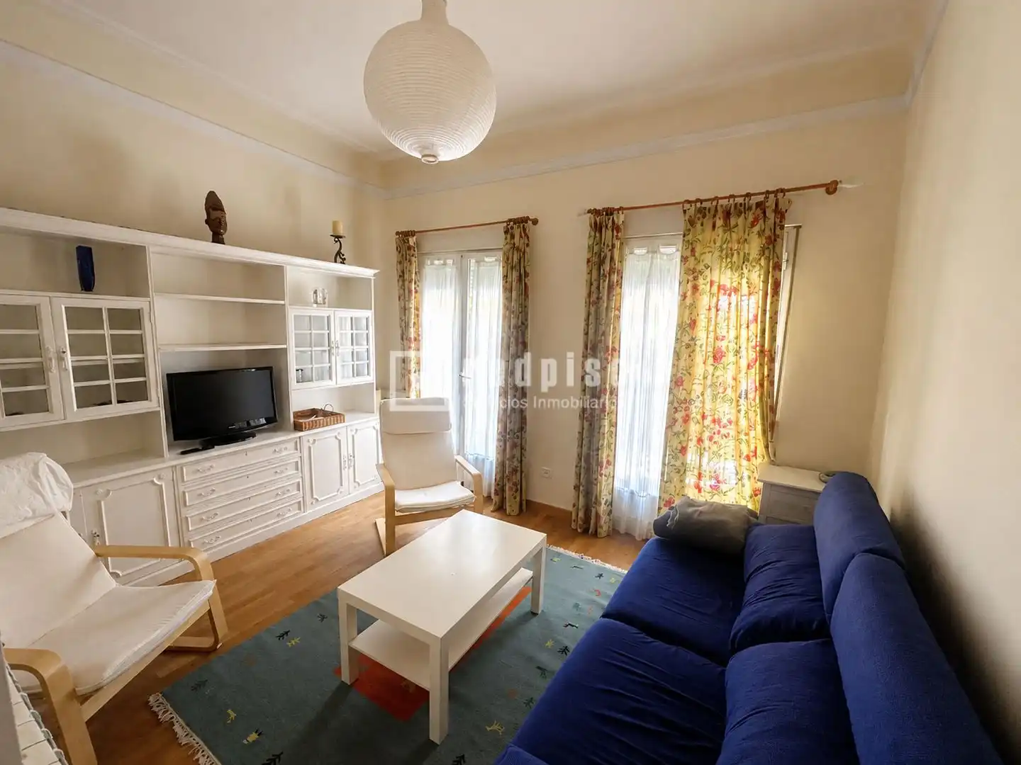 Sala de estar de Piso en venta en Madrid con Calefacción, Parquet y Terraza