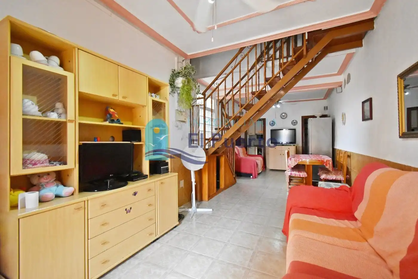 Sala d'estar de Dúplex en venda en Mazarrón amb Aire condicionat, Calefacció i Terrassa
